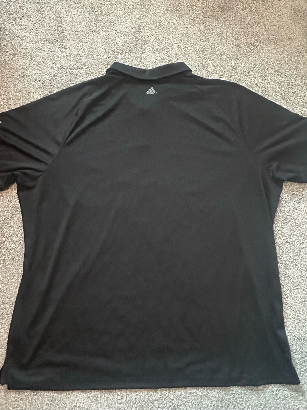 Adidas NHL Minnesota Wild Polo Shirt Mens 4XL Black Climacool Hockey 3-Stripes